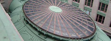 The Design of Rotunda Fall Protection - The Alexander Hamilton U.S. Custom House in New York City